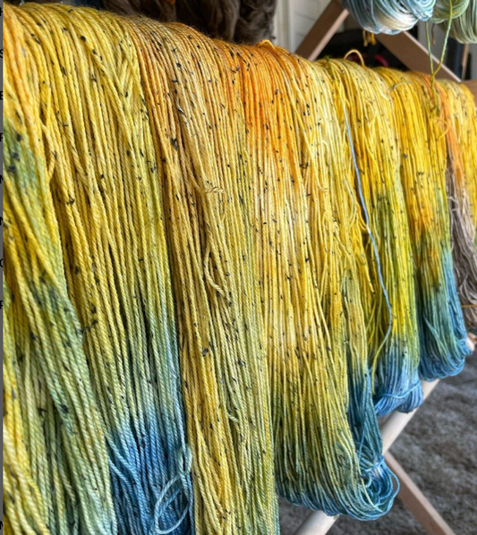 Cutter - Echo Location Collection - Small Batch Hand dyed Fingering (NY)
