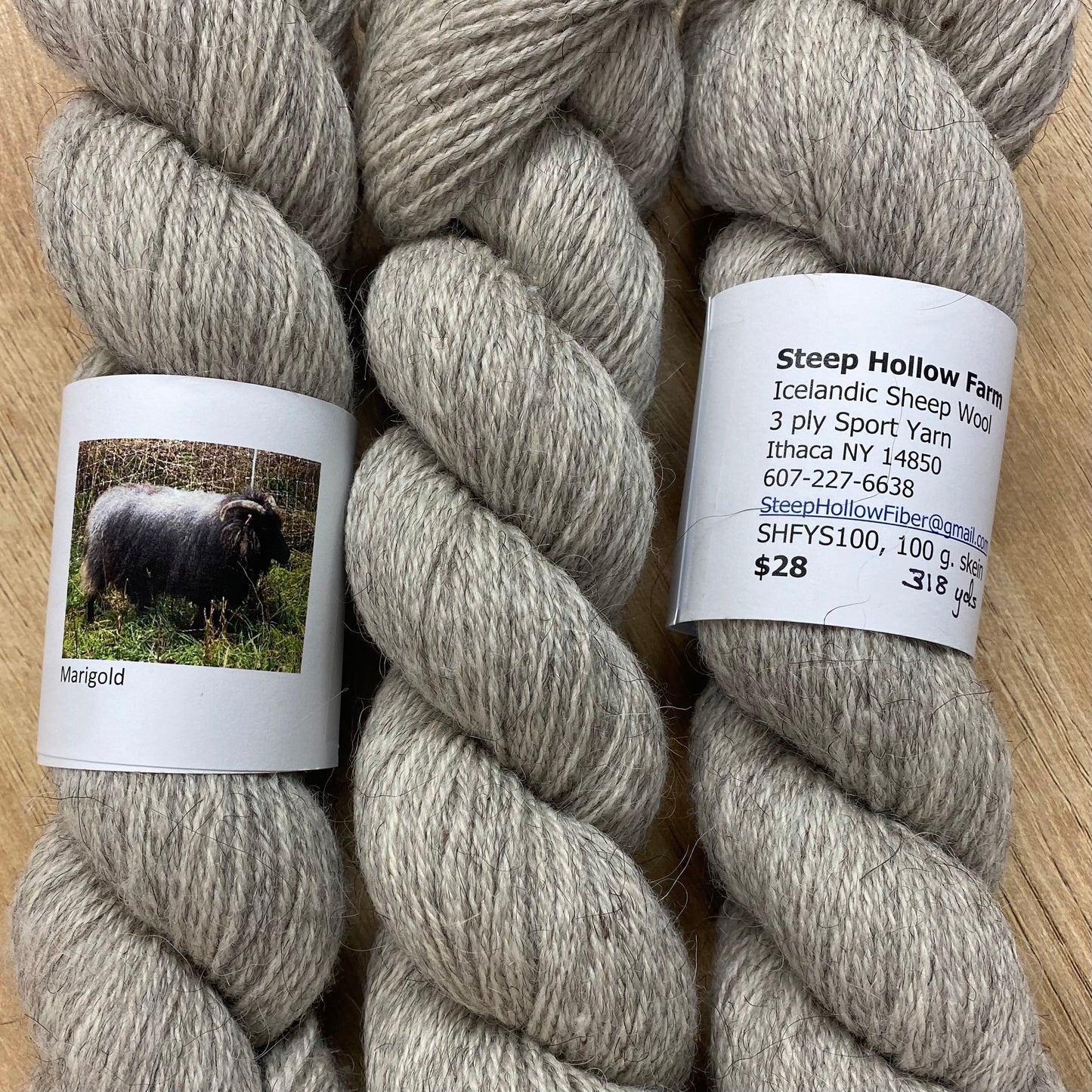 Icelandic Mill Spun Yarn - Natural Color (NY)