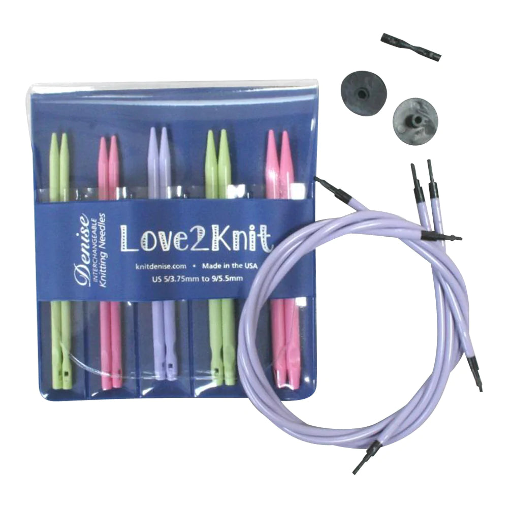 Love2Knit Interchangeable Knitting Needle Set- Original Length