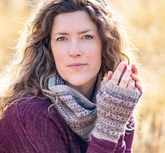 Sierraville Cowl and Mitts Kit - Yarn + Digital Patterns