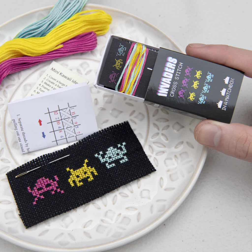 Kawaii Matchbox Cross Stitch Kits