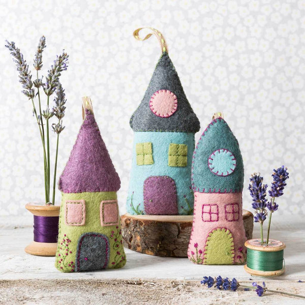 Lavender Sachet Embroidery Kits