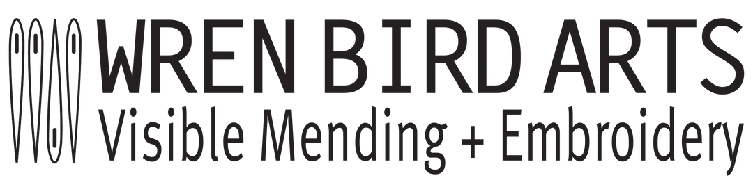 Washable Mending Transfers #1 Blue Sashiko Patterns for Visible Mendin –  wrenbirdarts